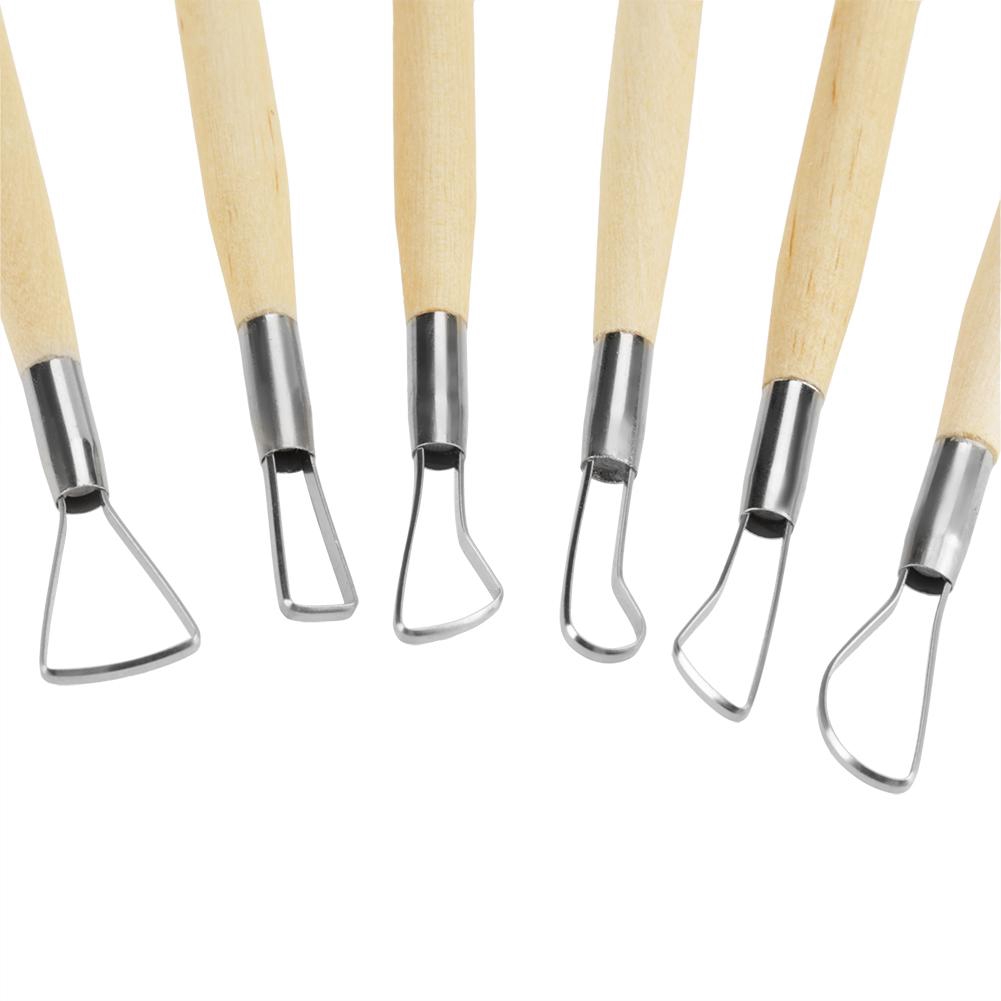 Bộ 6 cây khắc hình vật liệu gốm chuyên dụng tiện lợi