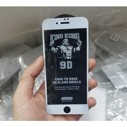 Kính Cường Lực KingKong Bóng Full Màn Cho iPhone 6/6P/7/7 Plus/8 plus