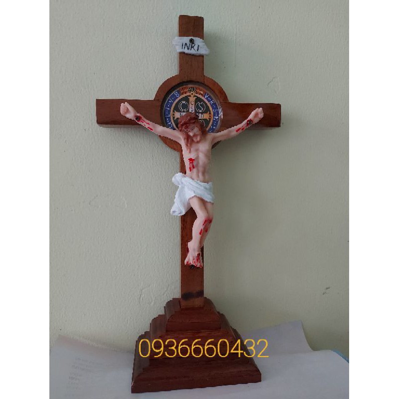 Thánh giá Benedicto gỗ 30cm