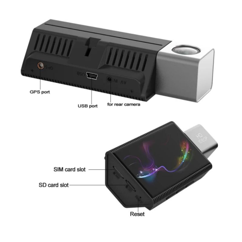 SĂN SALE Camera Hành Trình K11 Android Sim 4G - Định Vị Giám Sát Từ Xa - Điều khiển giọng nói