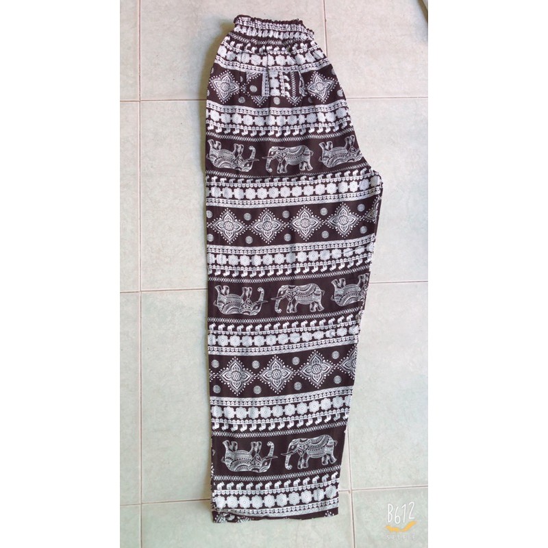 [size 3/75-90ky]Quần alibaba quần baggy có 2 túi 2 bên size to bigsize
