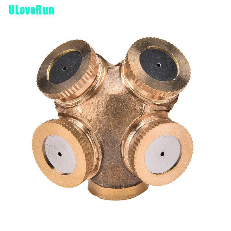 Vòi Phun Sương Tưới Vườn Bằng Đồng Thau Điều Chỉnh Tùy Ý