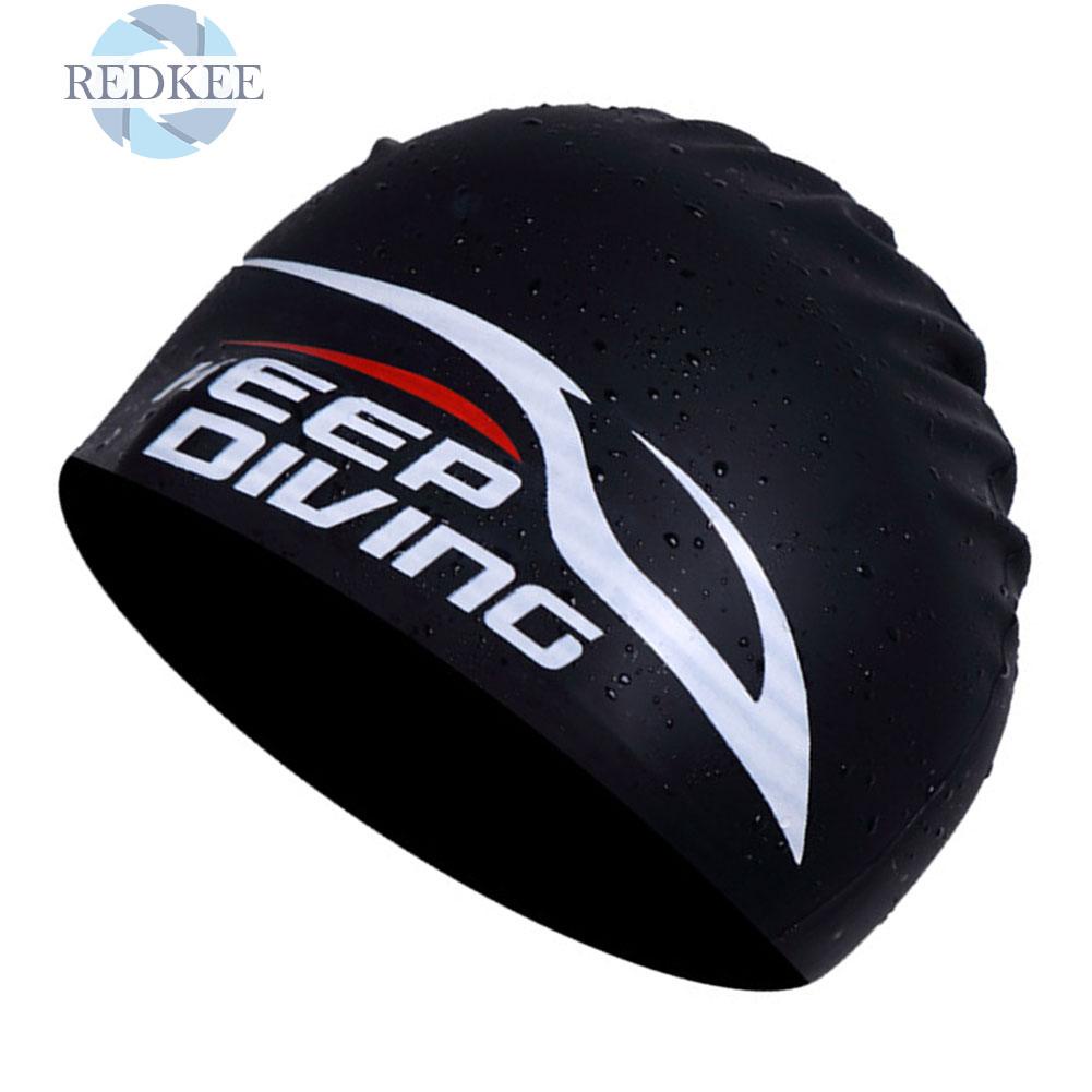 Mũ Bơi Silicone Chống Thấm Nước Cho Nam Và Nữ