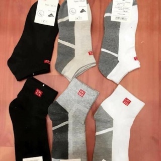 Tất Uniqlo Nhật Bản Cổ cao/cổ thấp/bàn chân