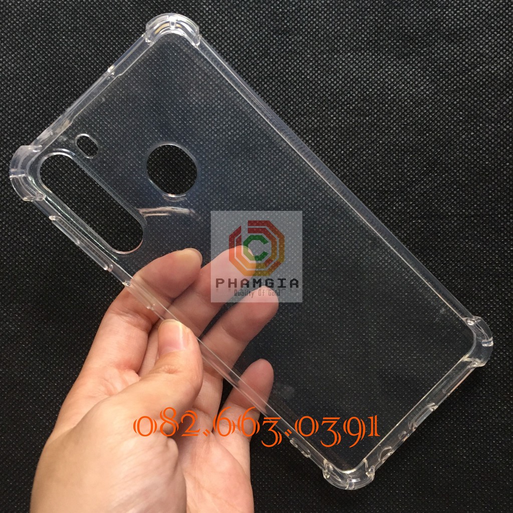 Ốp lưng Samsung A21 chống sốc dẻo trong suốt ốp siêu dày siêu bền