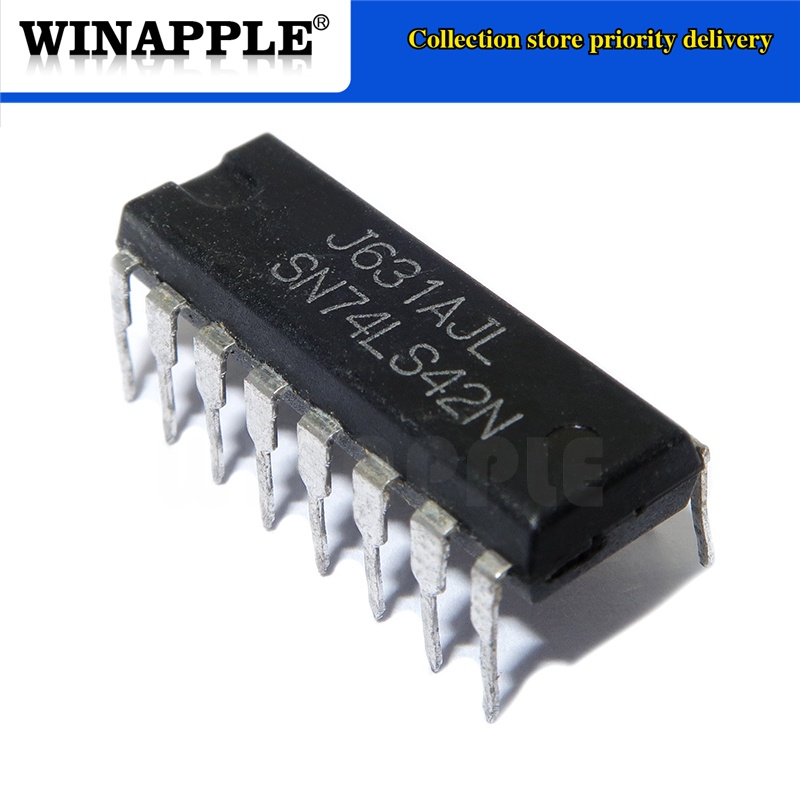 10pcs/lot SN74LS42N 74LS42N HD74LS42P HD74LS42 74LS42 74LS42P DIP-16