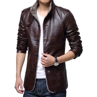 Áo da nam đủ size, màu (chat shop)