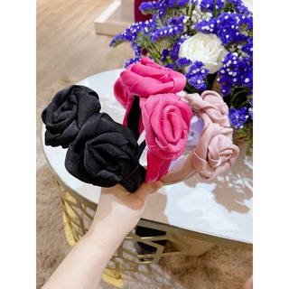 Cài Tóc, Bờm Tóc Đính Hoa Hồng Siêu HotTrend Cài Tóc Roselaam