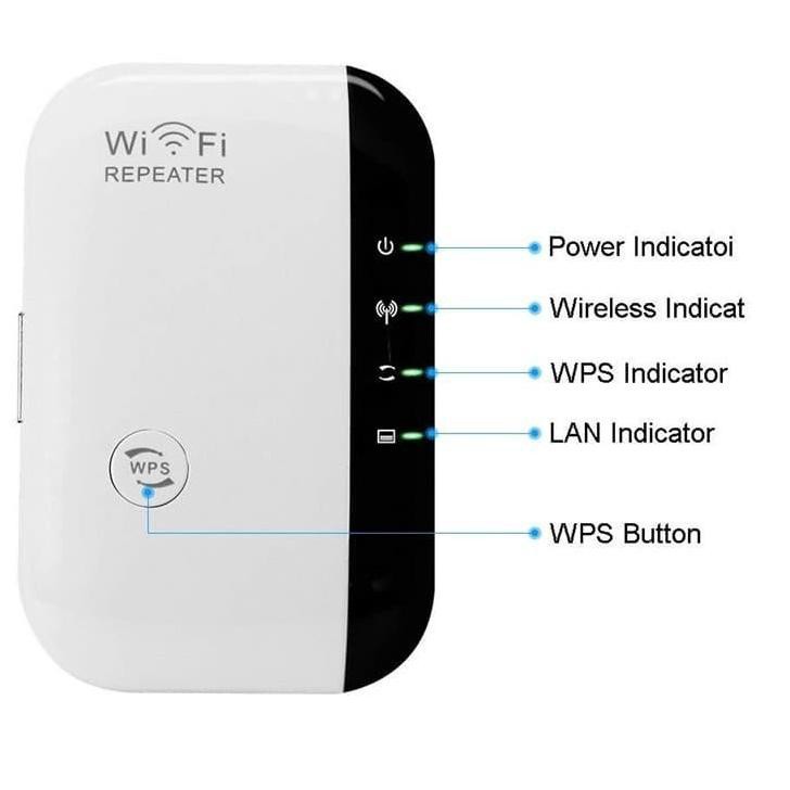 Thiết bị lặp sóng WIFI không dây 300Mbps EXTENDER 802.11 | BigBuy360 - bigbuy360.vn