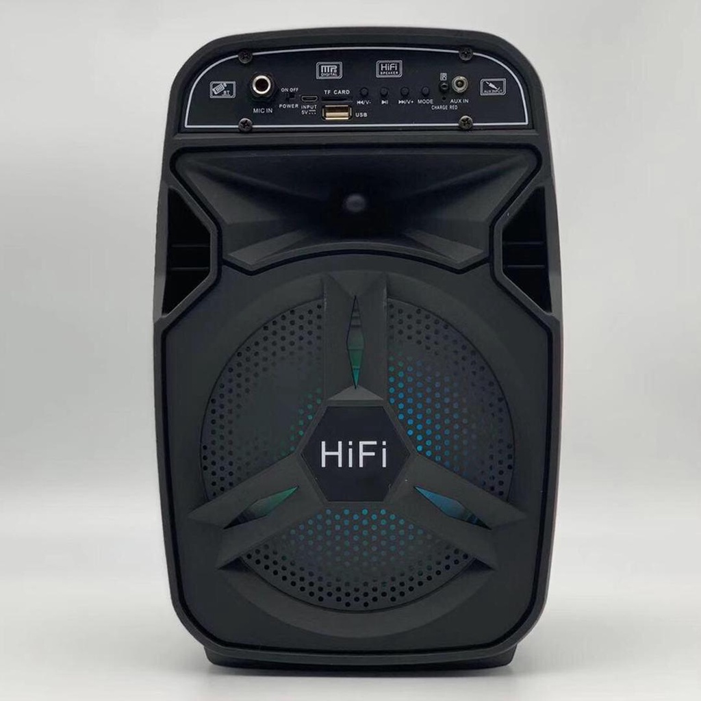 Loa Bluetooth Không Dây BT-06 Xách Tay Loại 1 Âm Thanh Hay Siêu Trầm, Led Nháy Theo Nhạc, Super Bass Nghe EDM, REMIX