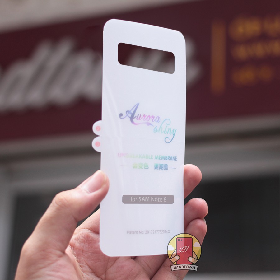 Miếng Dán Mặt Lưng PPF Dành Cho Samsung NOTE 8, NOTE 9, S9, S9 PLUS