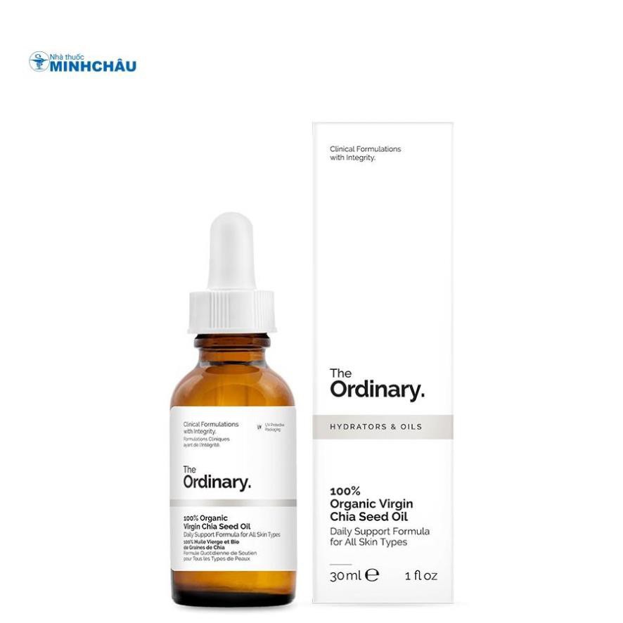 Serum The Ordinary 100% Organic Virgin Chia Seed Oil 30ml Giữ Ẩm Chống Lão Hóa