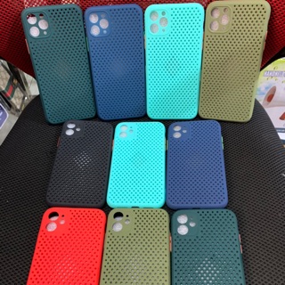 Ốp lưng iPhone 11 , iPhone 11 pro max dẻo lưới thoát hơi nóng