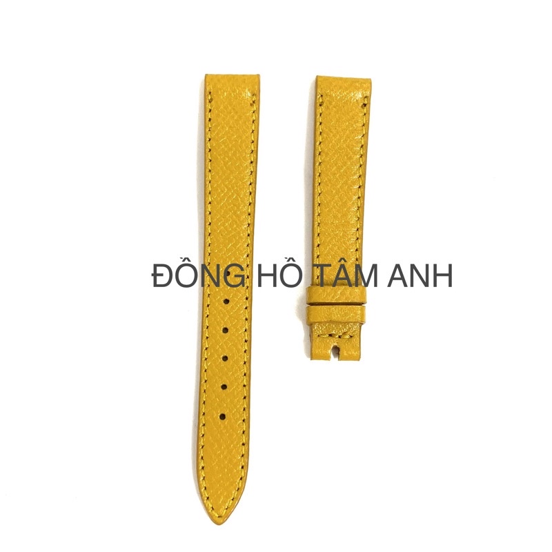 Dây đồng hồ da bò vân đủ màu , đủ size mềm mại không thấm nước