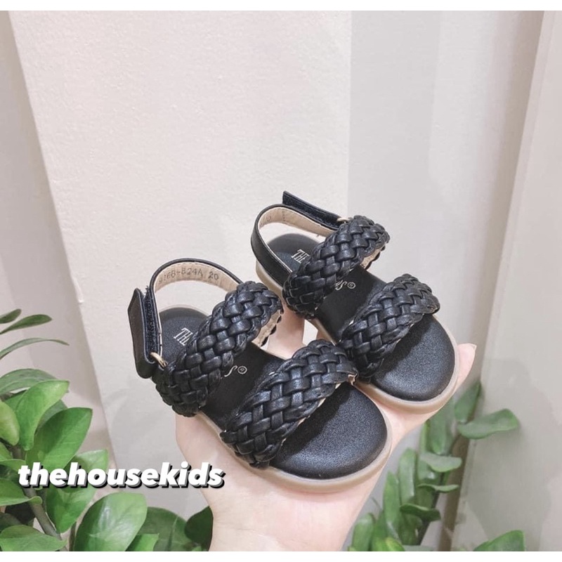 Sandal Cho Bé Gái Sandal Trẻ Em Cao Cấp THE HOUSE KIDS Đan Màu