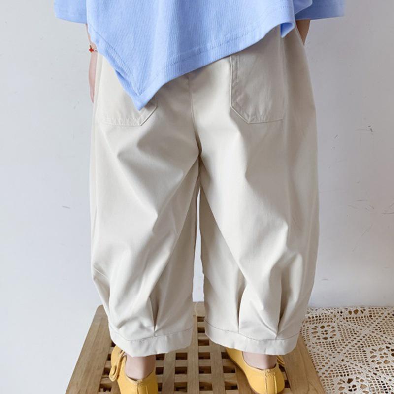 Quần legging ống rộng họa tiết hoa dễ thương cho bé gái