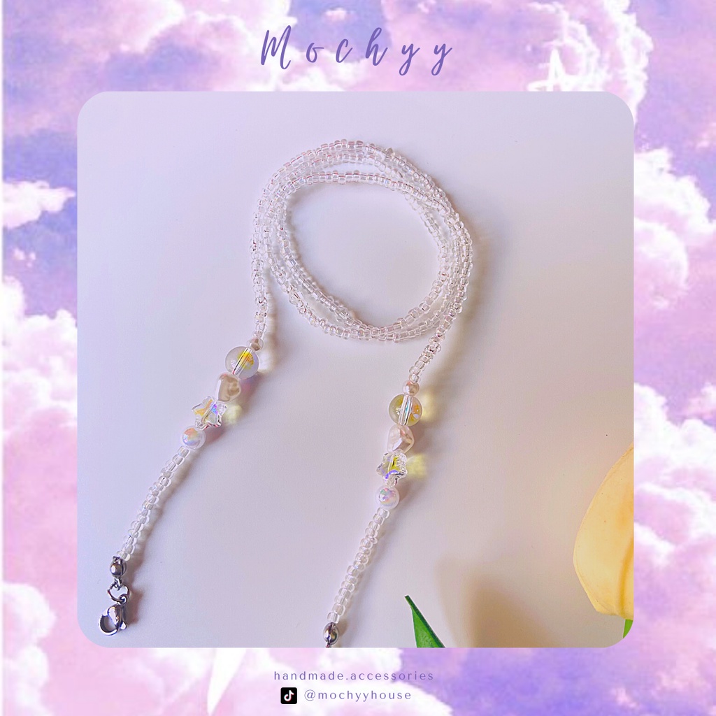 Dây đeo khẩu trang Crystal Soul - Mask Chains phong cách Hàn Quốc