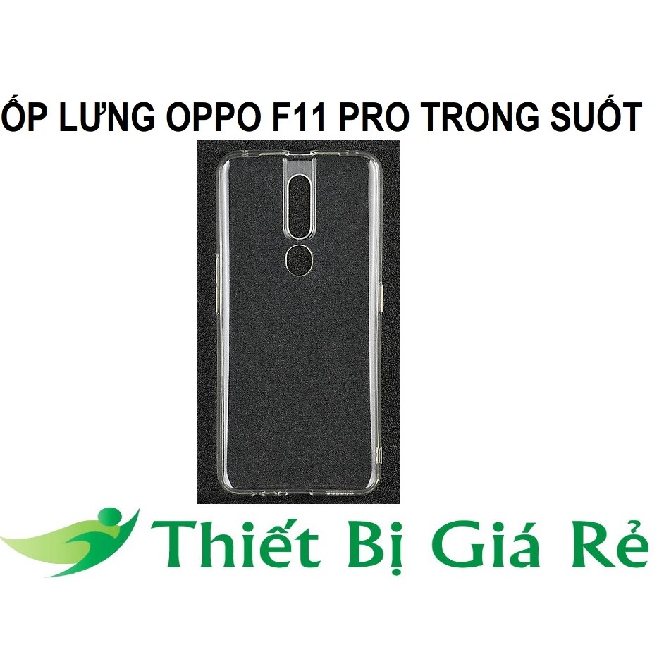 ỐP LƯNG OPPO F11 PRO TRONG SUỐT
