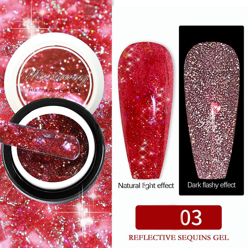 Gel Sơn Móng Tay Màu Sắc Phản Quang Lấp Lánh Thương Hiệu EBINLANDS