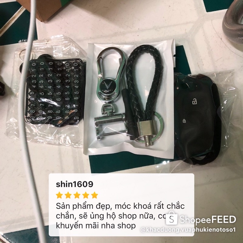 Bọc silicon chìa khoá Vinfast Fadil xinh xắn