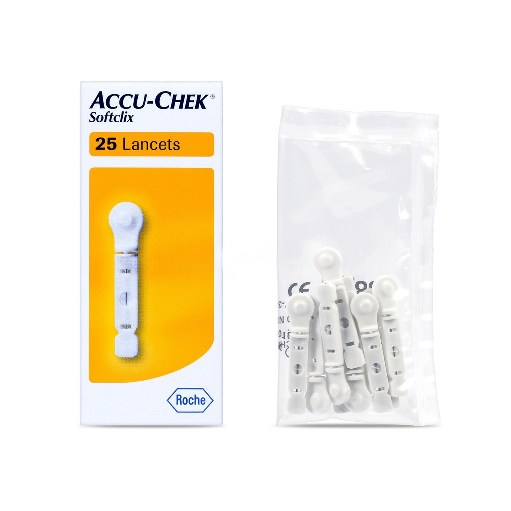 KIM DẸP LẤY MÁU ACCUCHECK SOFTCLIX (25 CÂY)