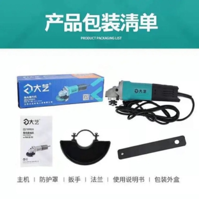 Máy mài cầm tay nội địa  chính hãng TAYI công suất 850w dây đồng 100%