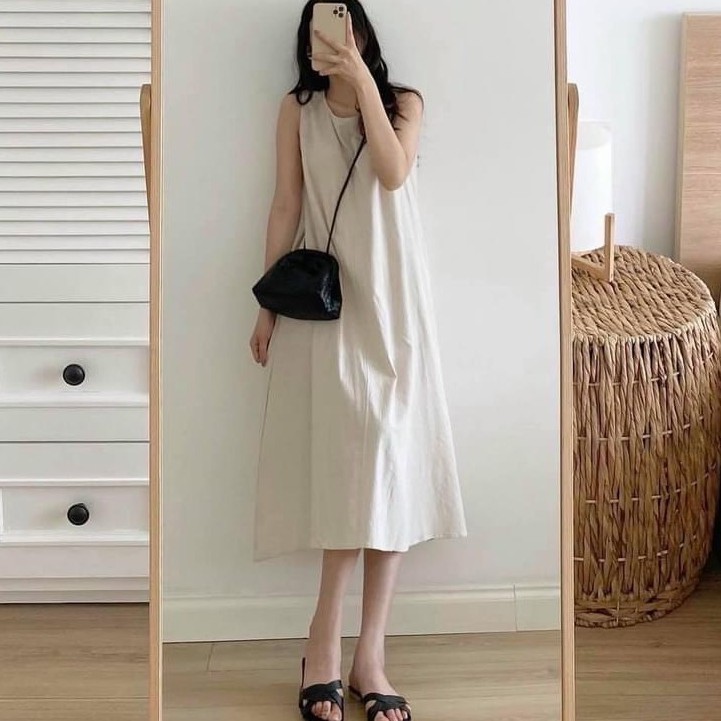 Váy suông thô 3 màu cực xinh xắn