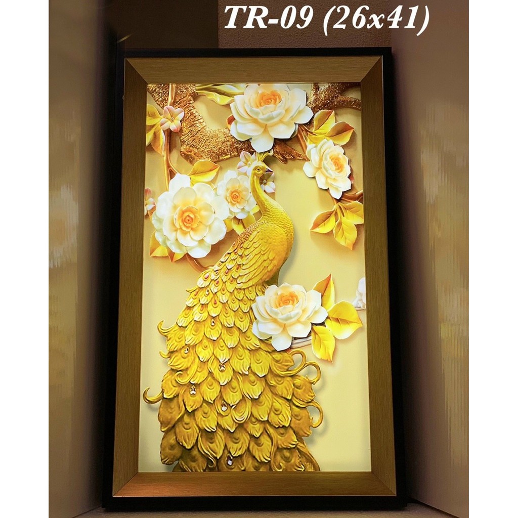 Đèn Tranh Điện 3D Treo Tường Cỡ 26x41cm-Trang Trí Phòng Khách Phòng Ngủ Trang Trí Cầu Thang-Đèn Led Sáng 3 Chế Độ