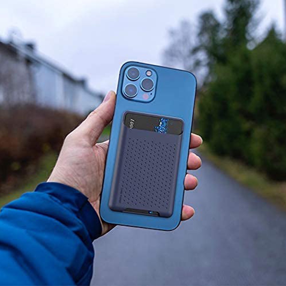 Ninki Ví Silicon Đựng Thẻ Dán Vào Ốp Điện Thoại Chất Lượng Cao cho iPhone 13, iPhone 12 Models, Magnetic Card Holder Silicone Sleeve Compatible with iPhone 12/Pro/Max/Mini