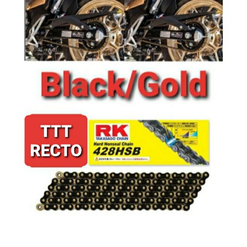 SÊN VÀNG/ĐEN 428 HSB CHÍNH HÃNG RK SÊN KHÔNG PHỐT 124L & 132L