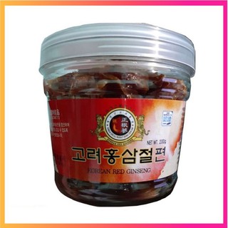 [ Trợ Giá ] Hồng Sâm Thái Lát Tẩm Mật Ong Hàn Quốc, Hộp Nhựa 200g, Thơm Ngon Bổ Dưỡng Giúp Bồi Bổ Nâng Cao Sức Khỏe