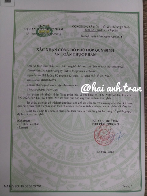 Ivory trắng da, giảm nám, tàn nhang Ivory Caps | BigBuy360 - bigbuy360.vn