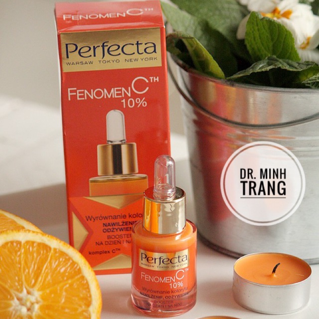 (CHÍNH HÃNG) Tinh Chất Trắng Sáng Da Serum Perfecta Fenomen C 10% Hydrating Nourishing 15ml
