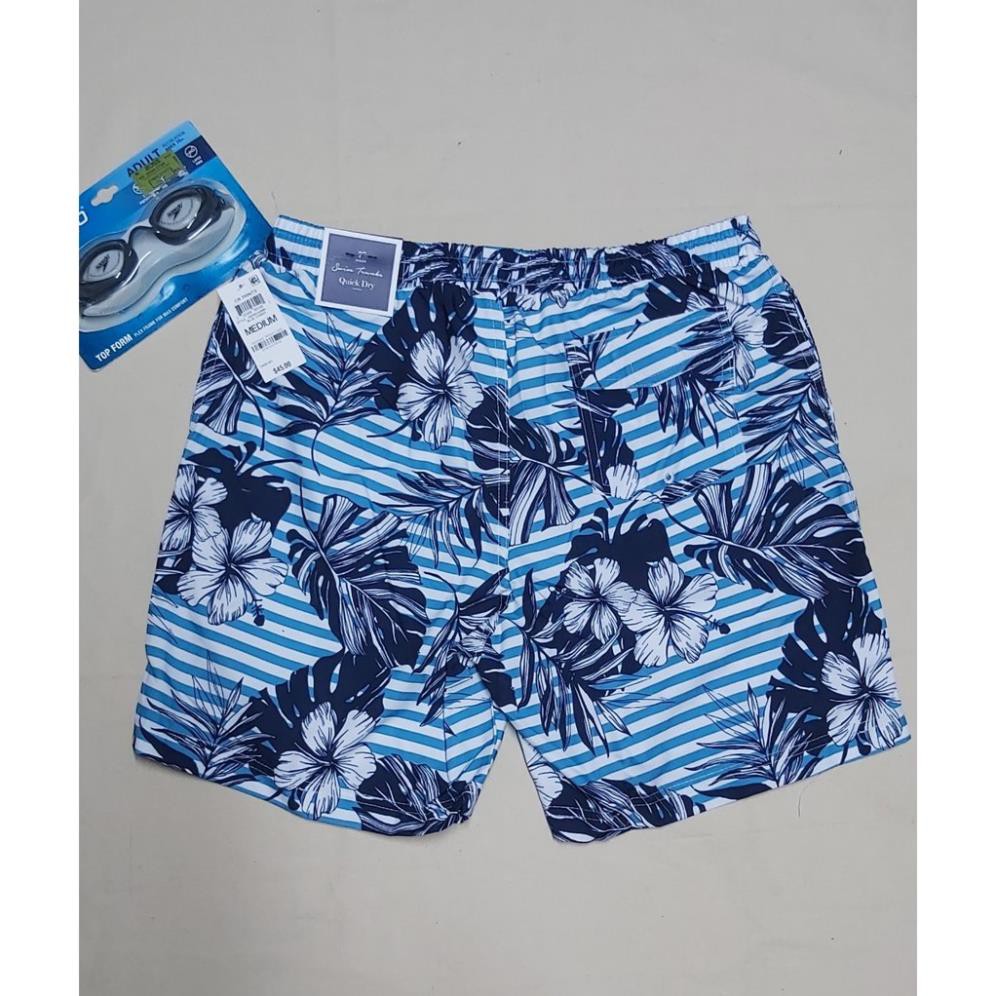 Quần bơi lưng thun nam swim trunks inseam 7’’hiệu Club Room size S hàng hiệu mỹ | BigBuy360 - bigbuy360.vn