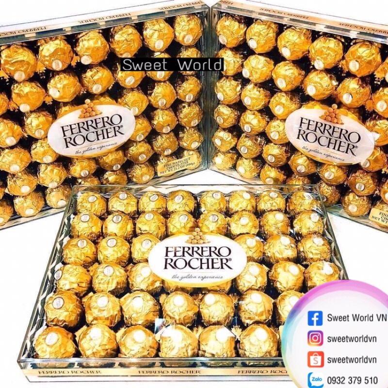 Socola Ferrero Rocher 48 viên - Ý