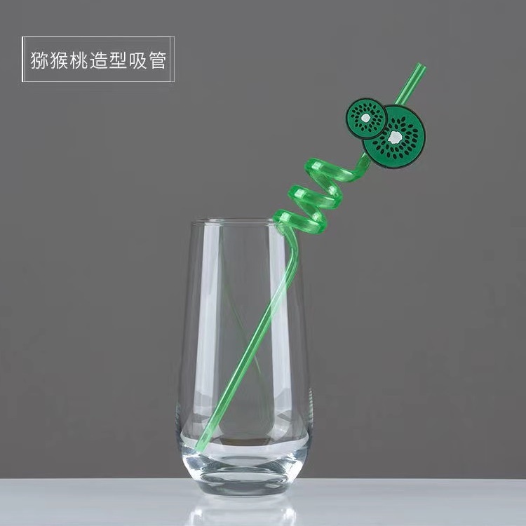 Ống hút hình trái cây dễ thương ngộ nghĩnh cho trẻ em