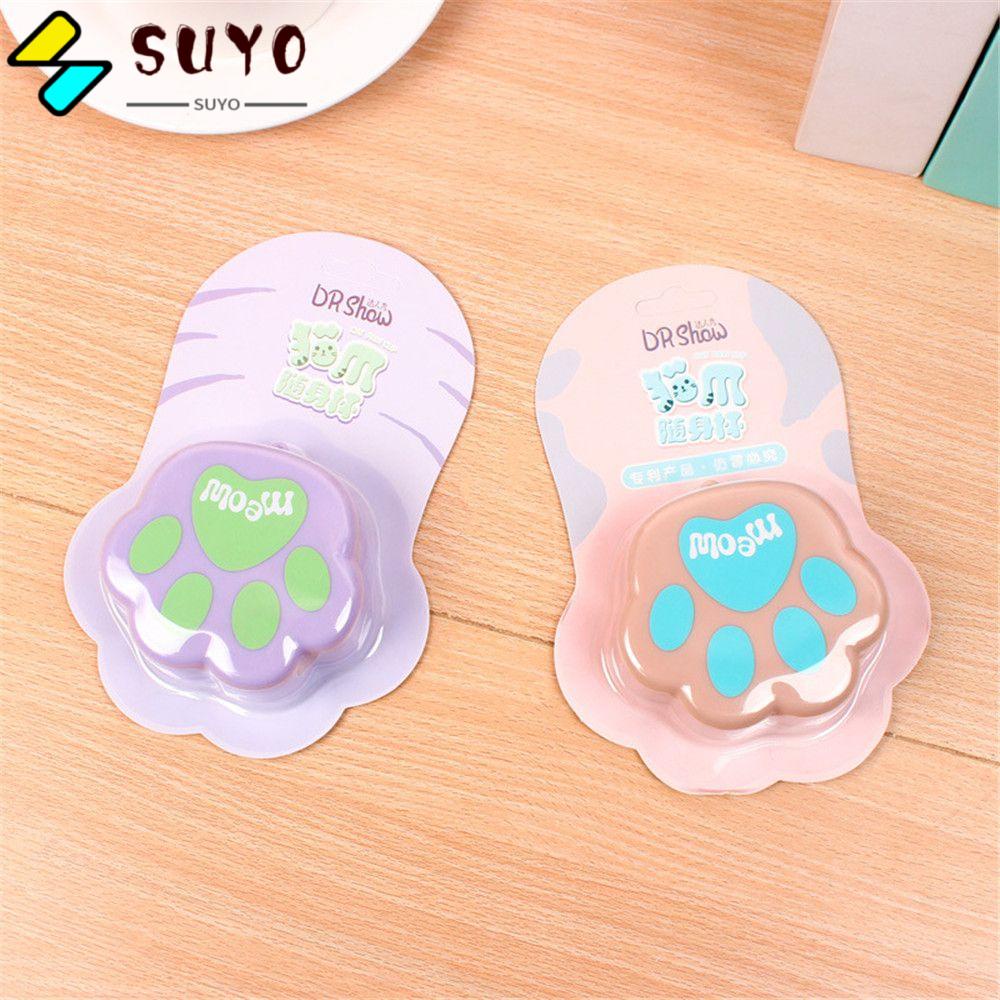 Cốc nước gấp gọn thiết kế hình chân mèo hoạt hình tiện lợi