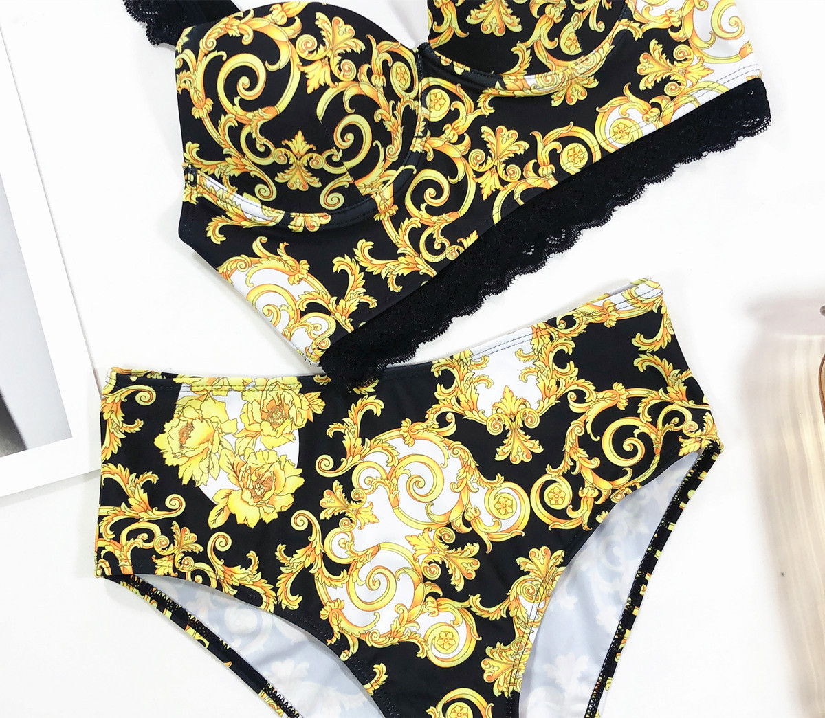 Bộ Đồ Bơi Phối Ren Quyến Rũ Thời Trang 2020 Cho Nữ | BigBuy360 - bigbuy360.vn