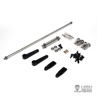 Liên kết lái 2 trục trước G-6020 Lesu RC mô hình ô tô điều khiển từ xa LESU