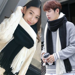 Khăn Len Dạ Cashmere Pha Màu Style Hàn Quốc