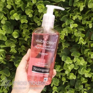 Sữa rửa mặt neutrogena visibly clear