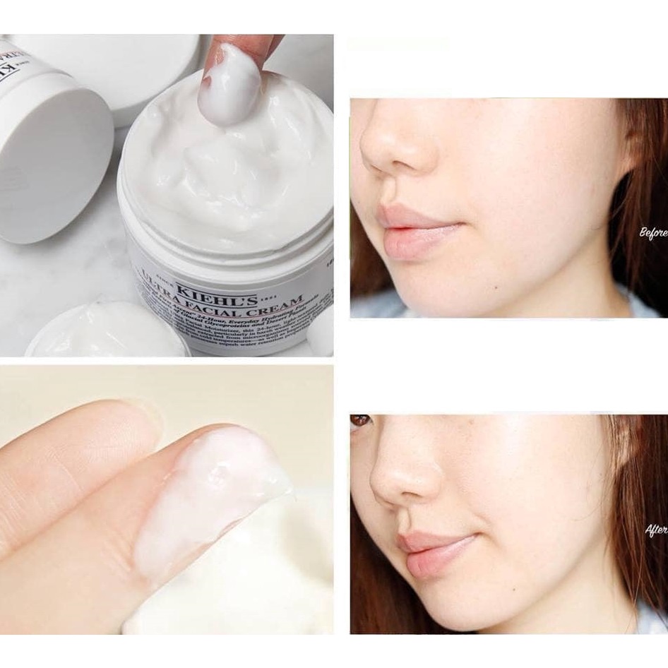 Kem Dưỡng Ẩm Kiehl's Ultra Facial Cream Cho Da Khô Nhạy Cảm 28ml