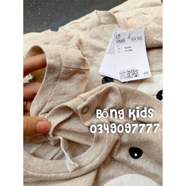 Bộ Thu Legging Bé Gái Gấu Be Cát HaM