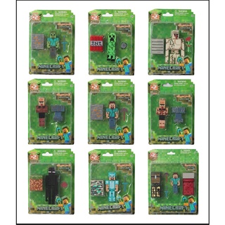 Mô hình Minecraft tặng thẻ bài hoặc mini figure