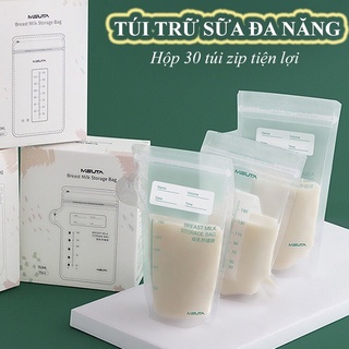 Túi trữ sữa misuta 150/200ml hộp 30 túi baby dreams