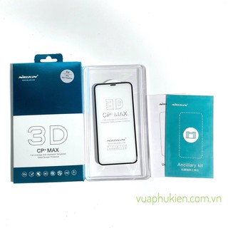 Kính cường lực Nillkin CP+Max cho iPhone 12/13 Mini/12 Pro/14 Pro Max, IP 11 Pro Max, iPhone X/Xs/Xr/Xs Max full màn