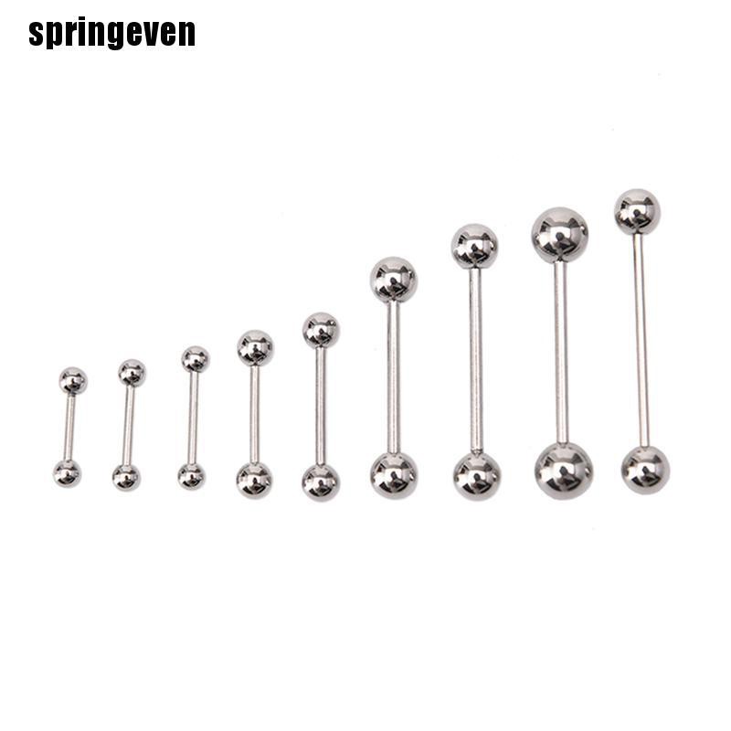 Set 10 Khuyên Rốn / Lưỡi / Rốn Bằng Thép Không Gỉ