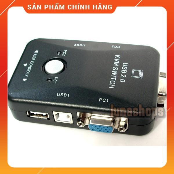 Bộ chia KVM 2 cổng USB MT-VIKI dailyphukien