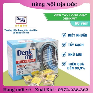 tách lẻ 1v VIÊN TẨY LỒNG MÁY GIẶT DENKMIT ĐỨC ,Tẩy Và Chống Bám Cặn Trong