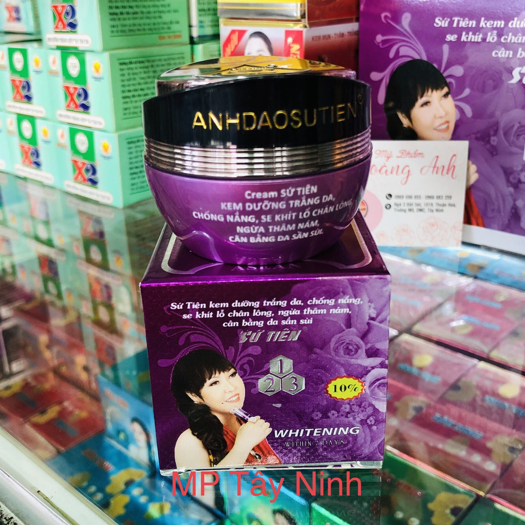 Kem Sứ Tiên Tím 10g